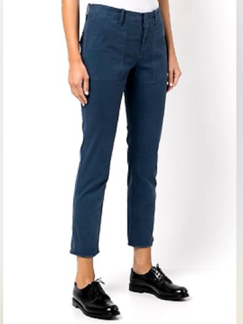 Nili Lotan Jenna Pants in Marine Blue Size 2